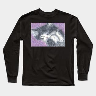 fluffy kitten Long Sleeve T-Shirt